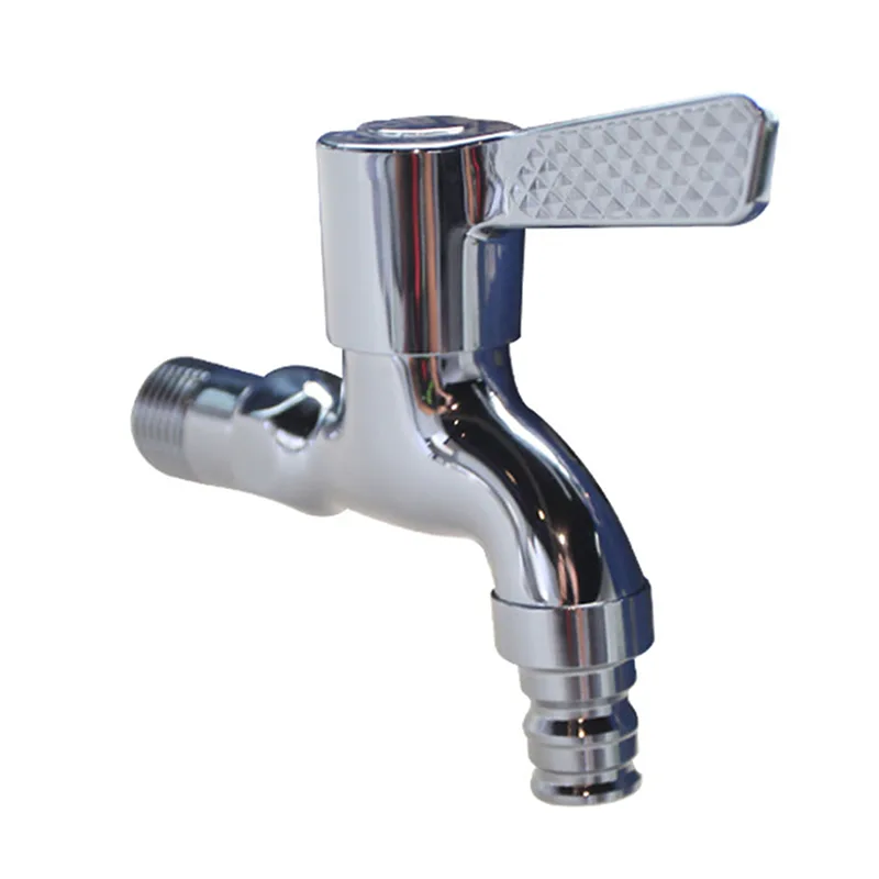 Полностью медный смеситель для стиральной машины, одинарный запорный клапан для холодной воды