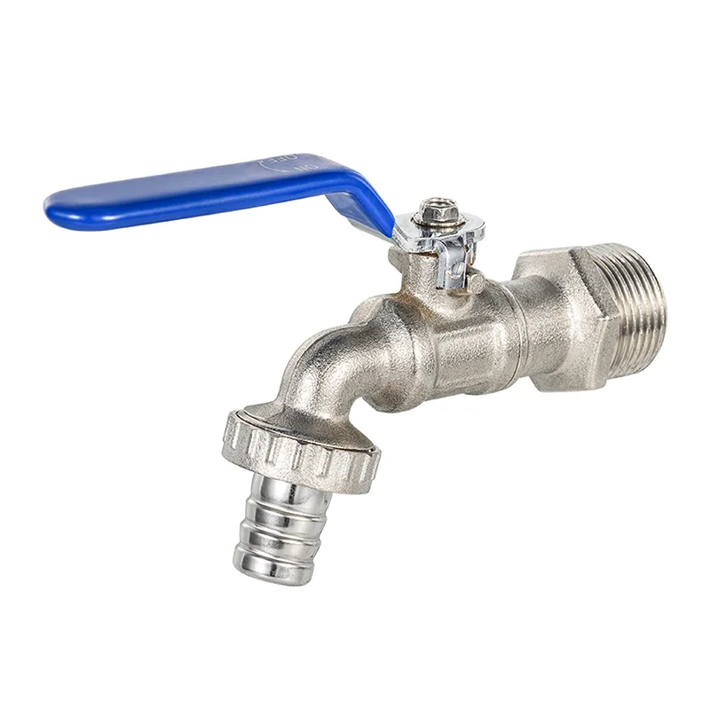 Бронзовый никелированный смеситель с шаровым сердечником