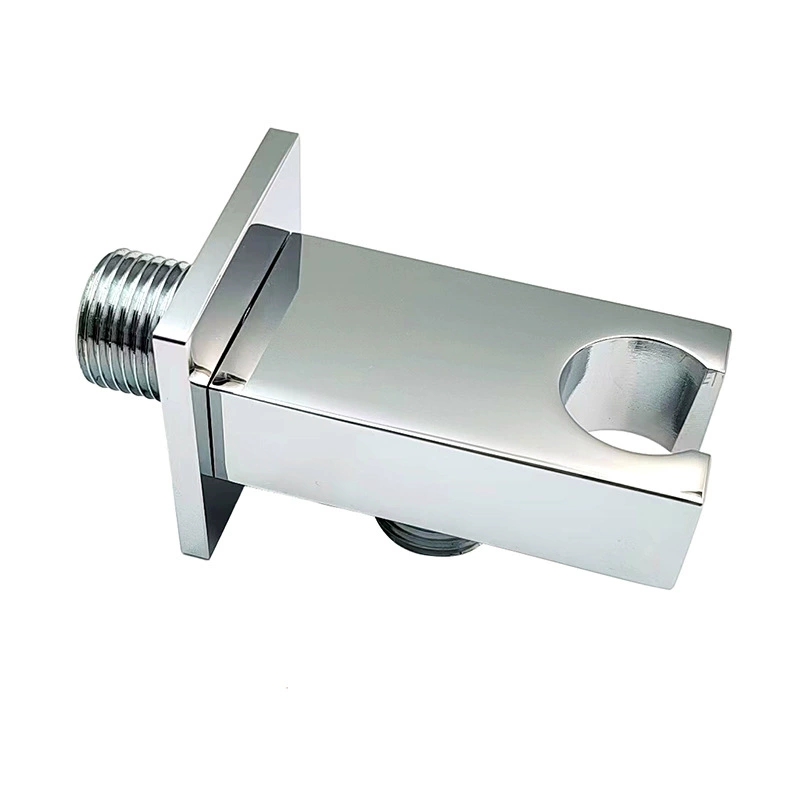 Плоский квадратный ручной держатель для душа, современный настенный кронштейн для насадки для душа