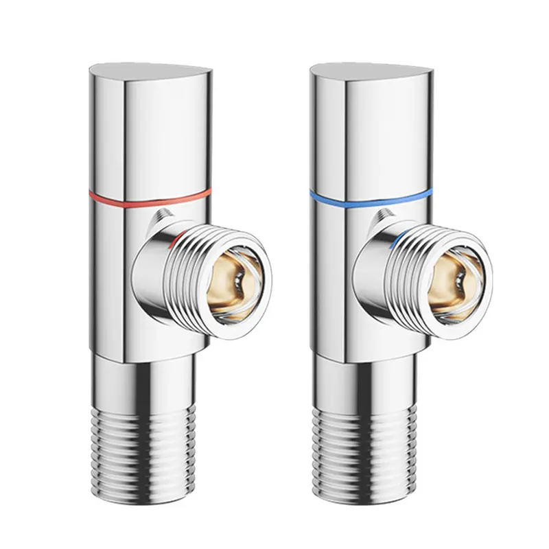 Electroplated Brass Angle Valve