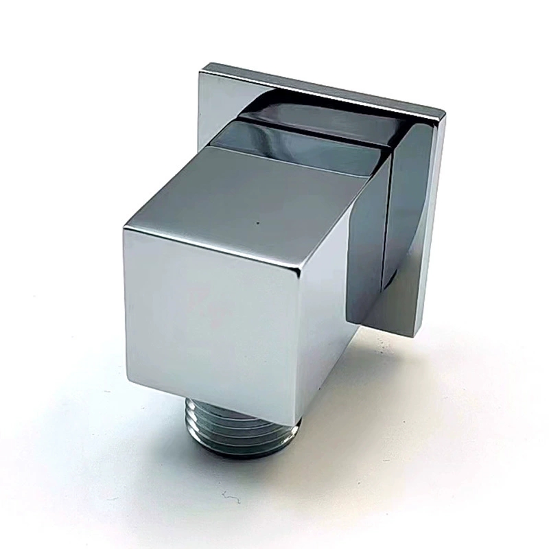 Держатель для душа из твердой латуни премиум-класса, скрытый квадратный кронштейн для ручного душа, настенное крепление для тяжелых условий эксплуатации