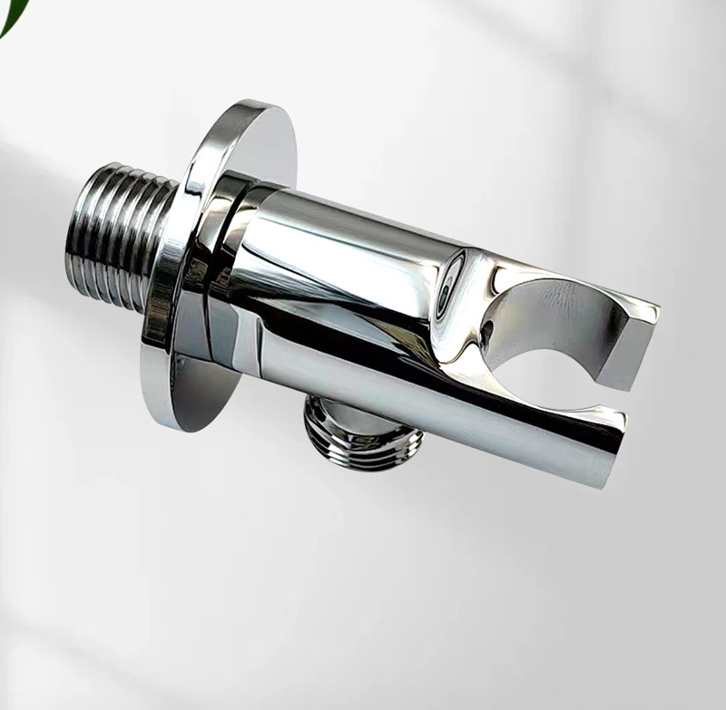 Ручной держатель для душа из твердой латуни, настенный скрытый кронштейн для душа, аксессуары для душа в ванной комнате